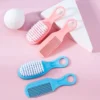 Baby Hair Brush Set Soft Head Massager for Newborn - Image 2